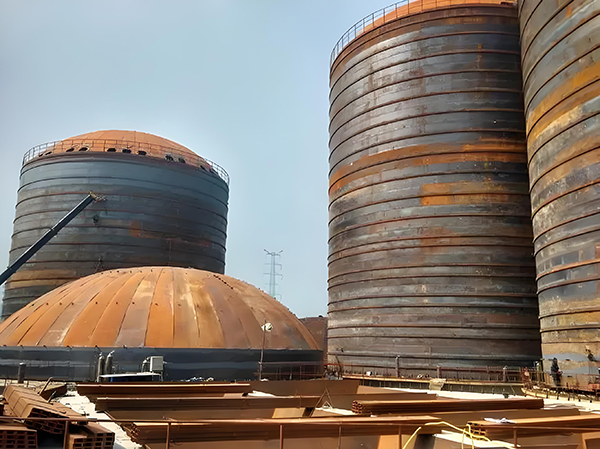 衡东焦粉钢板仓